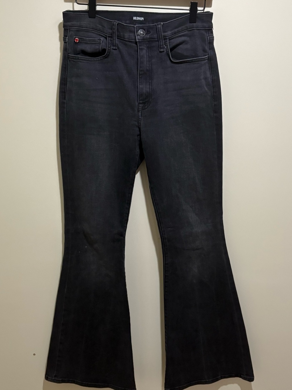 Hudson Women’s Black Flared Jeans